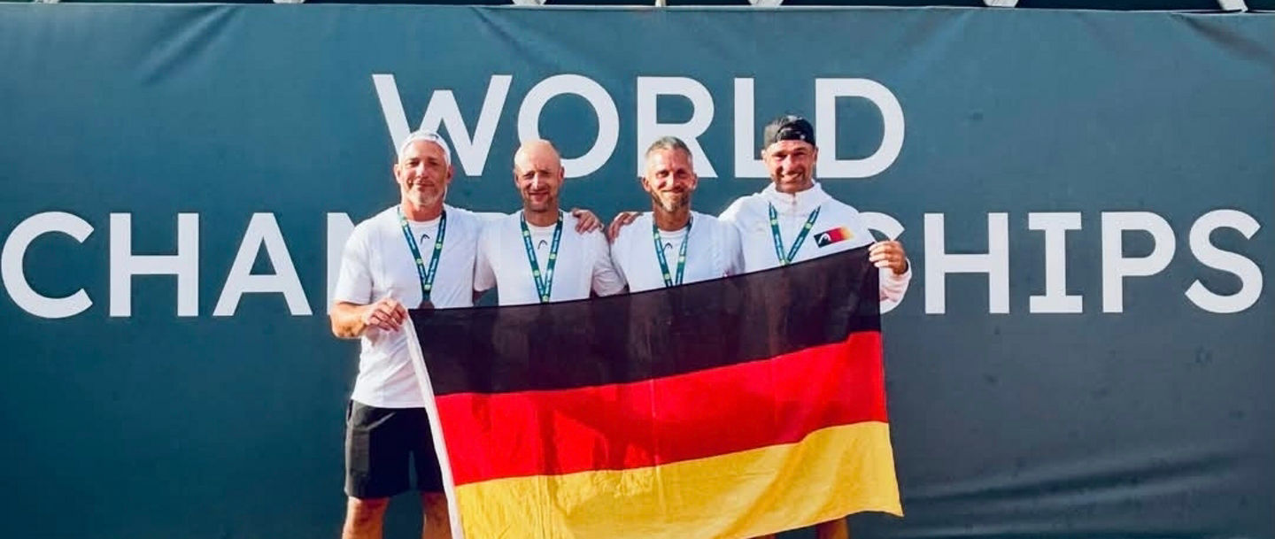 Die deutschen Herren 45 sicherten sich bei den Masters World Team Championships 2026 den dritten Platz