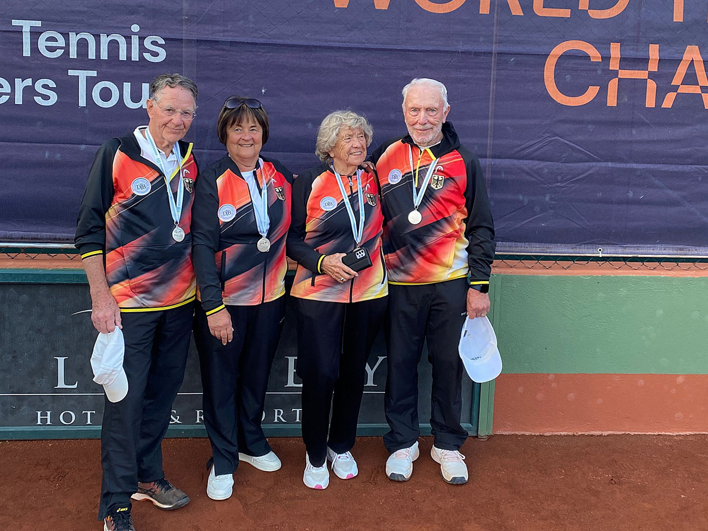 In der Altersklasse 85 gab es zwei Mal die Silbermedaille