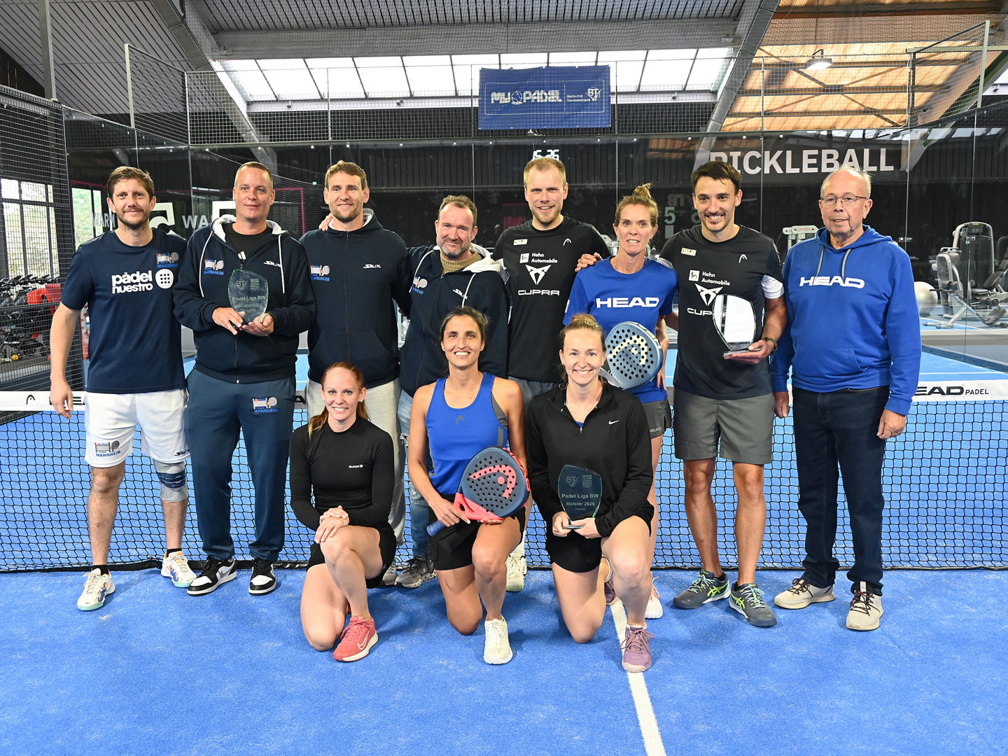 In Baden-Württemberg und Bayern sind die Entscheidungen in den Padel-Ligen gefallen.