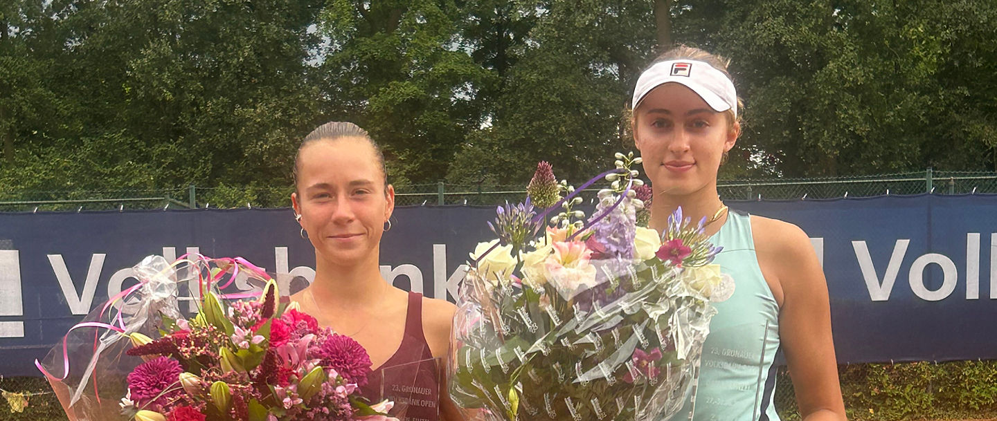 Siegerin Daria Yesypchuk (links) und Milena Steinkamp