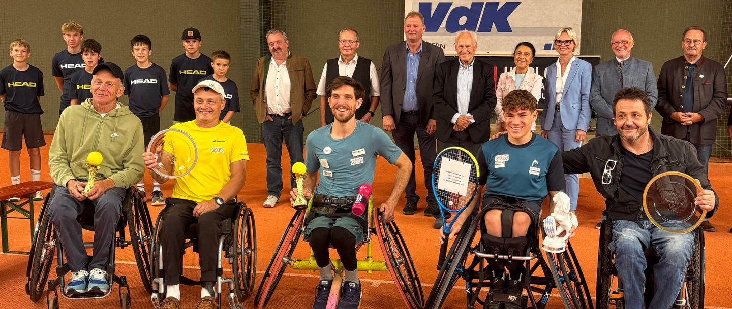 Die Siegerehrung bei den Büchlberg Open 2025
