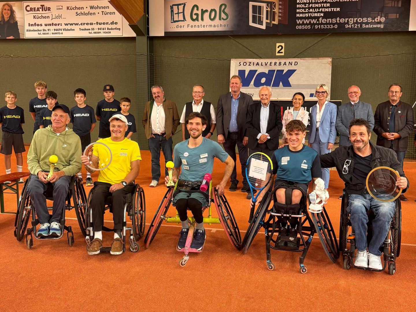 Die Siegerehrung bei den Büchlberg Open 2025