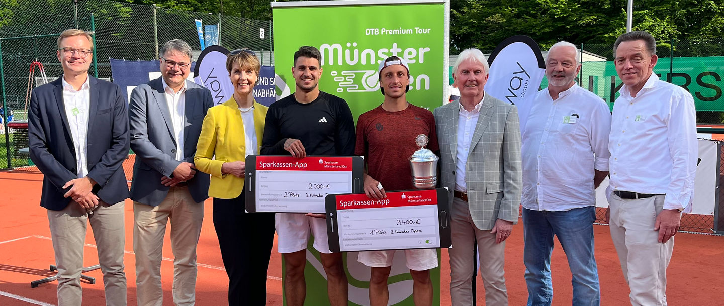 Siegerehrung der 2. Münster Open