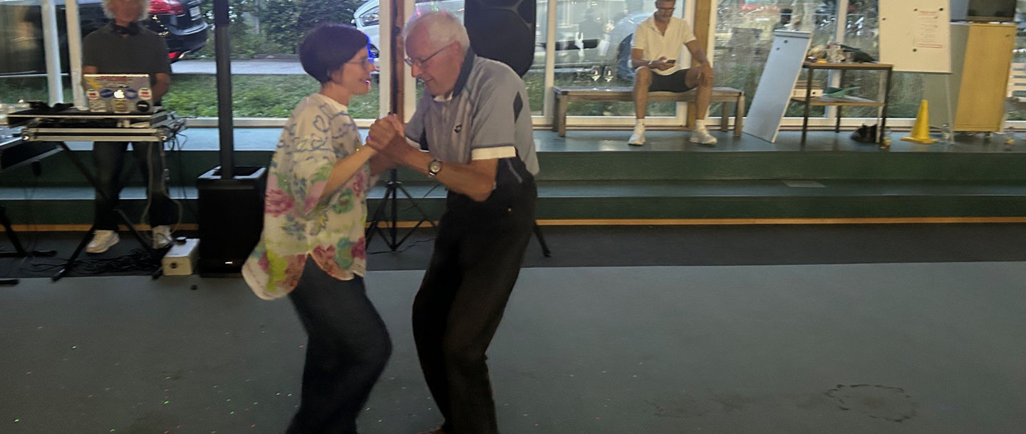 Walter Betz beim Sommerfest