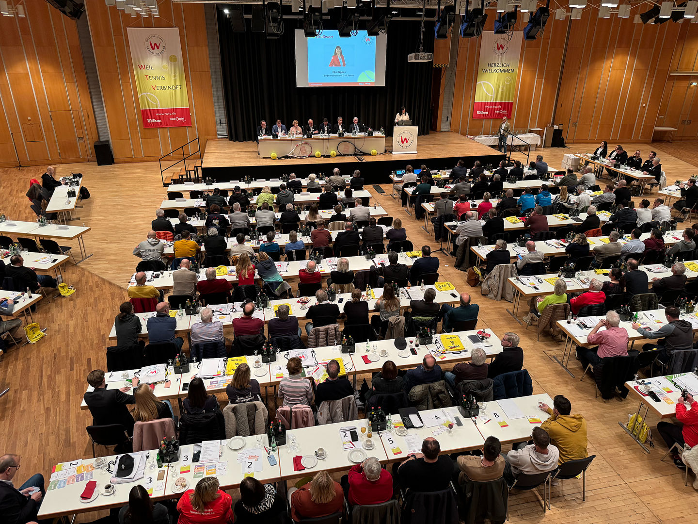 Stadthalle Kamen beim Verbandstag 2025