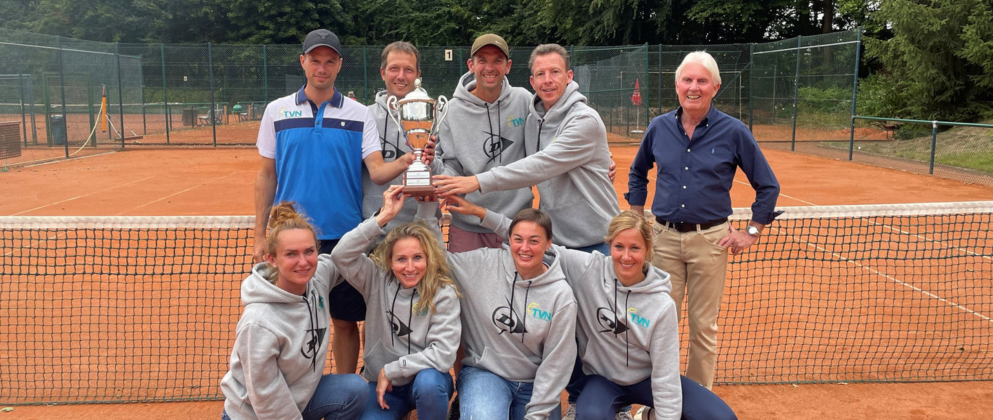 Der TVN (Tennis-Verband Niederrhein) gewinnt den Walther Rosenthal-Pokal