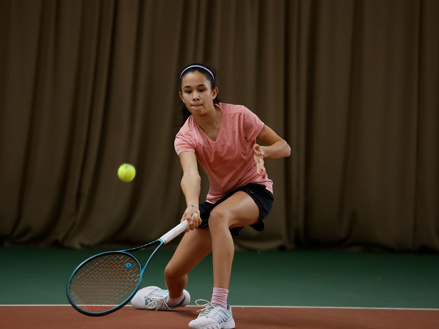 Lia Merkhoffer ist bei den Yonex U12 Masters mit dabeis 