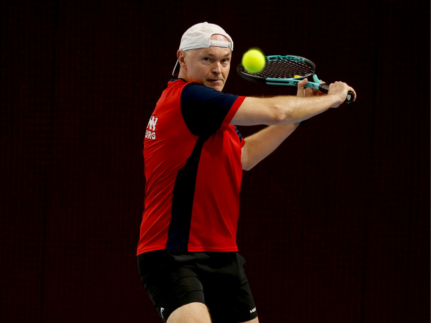 Jiri Drapal startet bei den Herren 60 an zwei gesetzt 