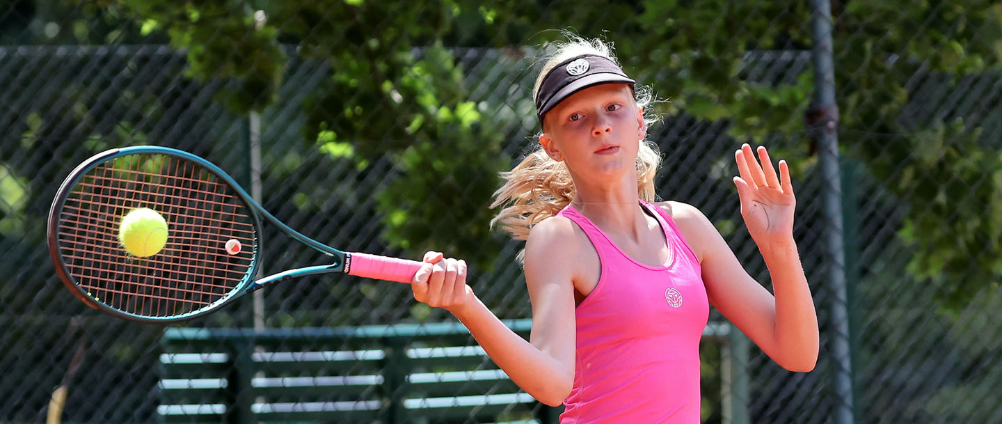 Charlotta Sturdy holte sich den U11-Landesmeistertitel
