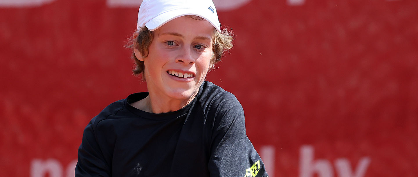 Maximilian Hellrung stand im U14-Landesfinale