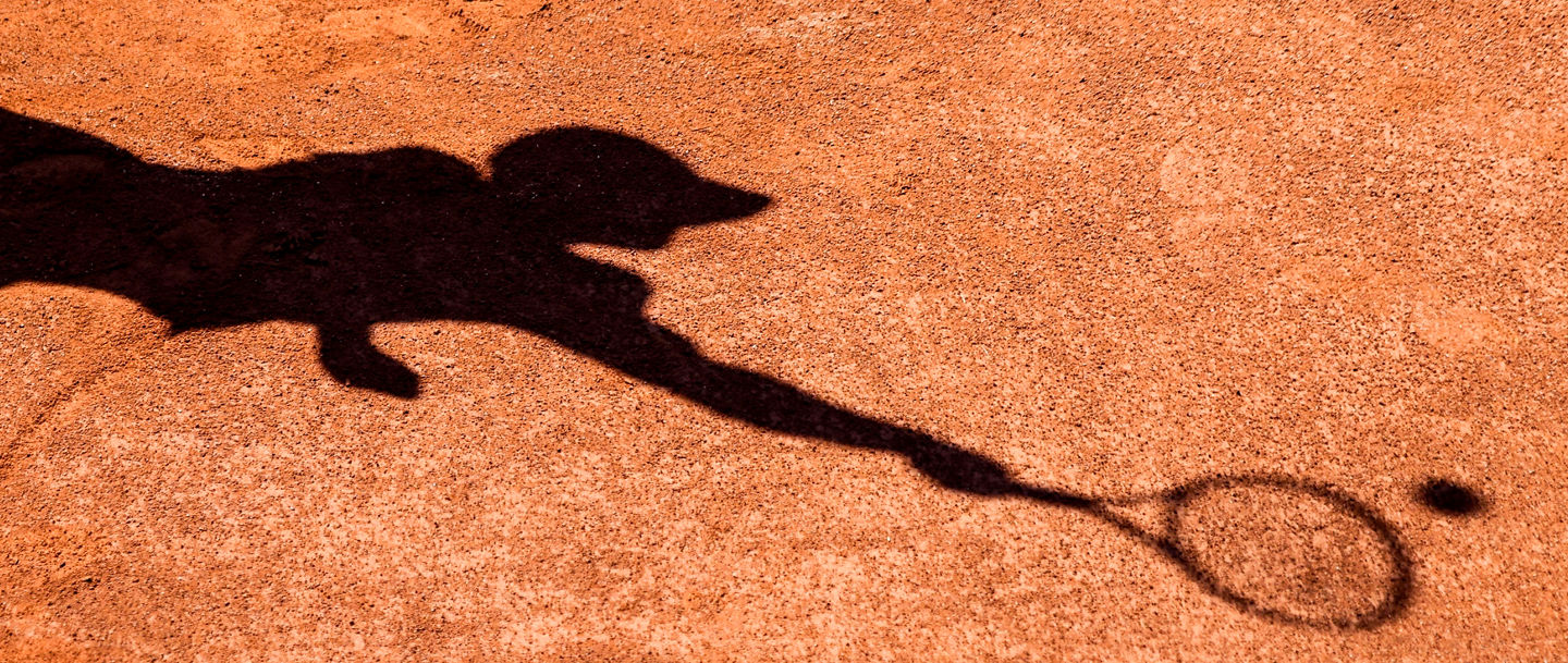 Sandplatz Schatten