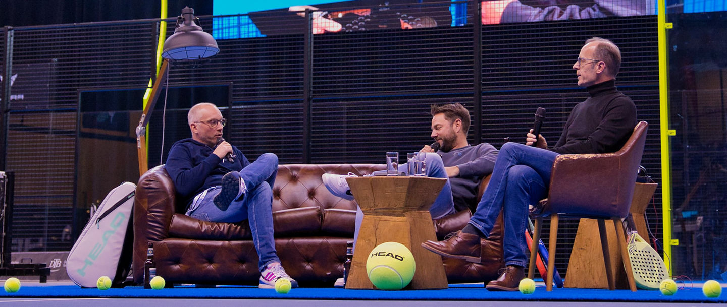 Live beim ITK: DTB-Vorstand Peter Mayer zu Gast im Padel-Podcast "Die Schlägertypen"