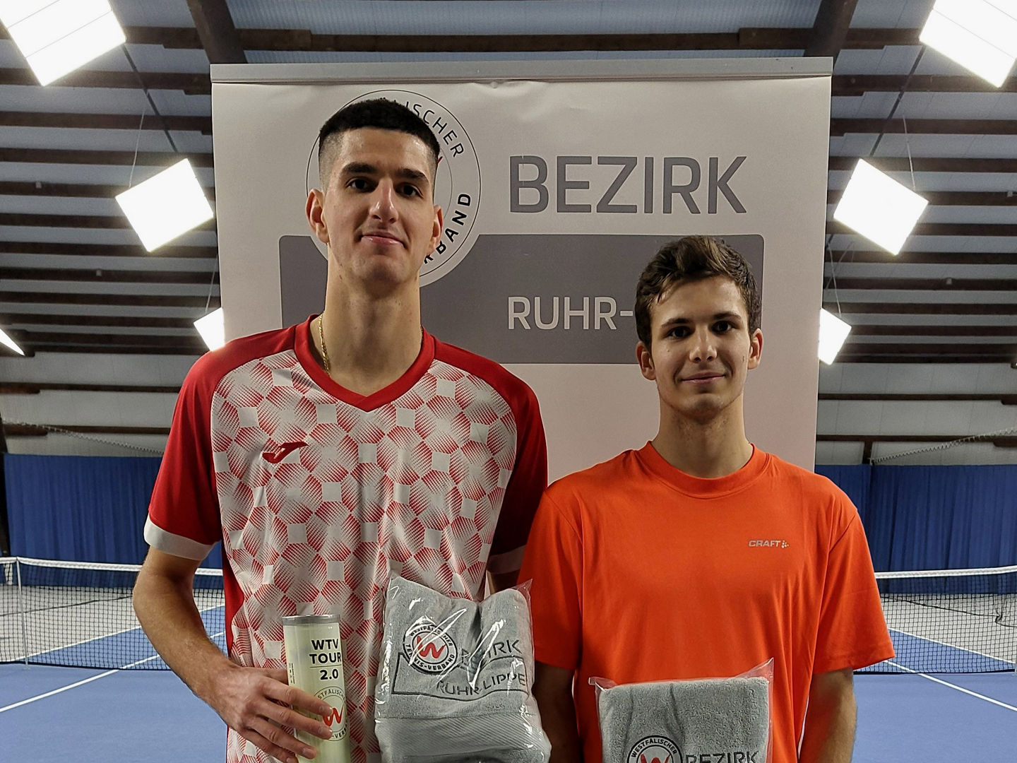 Nino Toto (links) und Anton Oliukha