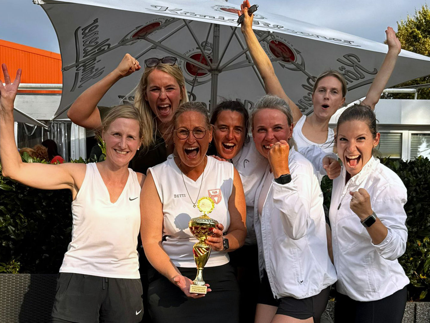 Die siegreichen Damen des TuS Lipperreihe