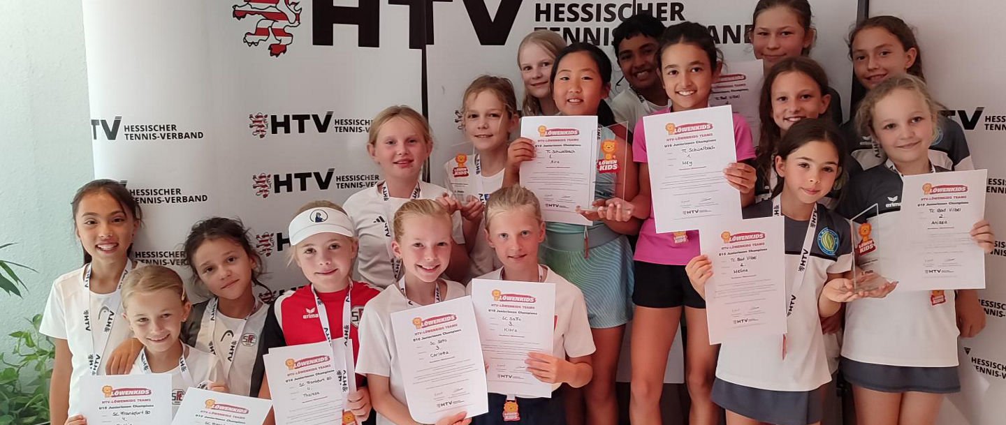 Siegerehrung U10-Juniorinnen