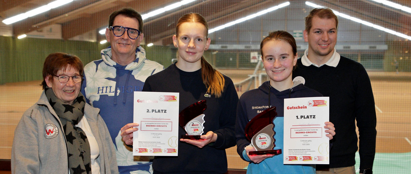 Bezirksmeisterschaften OWL Siegerfoto Juniorinnen U14