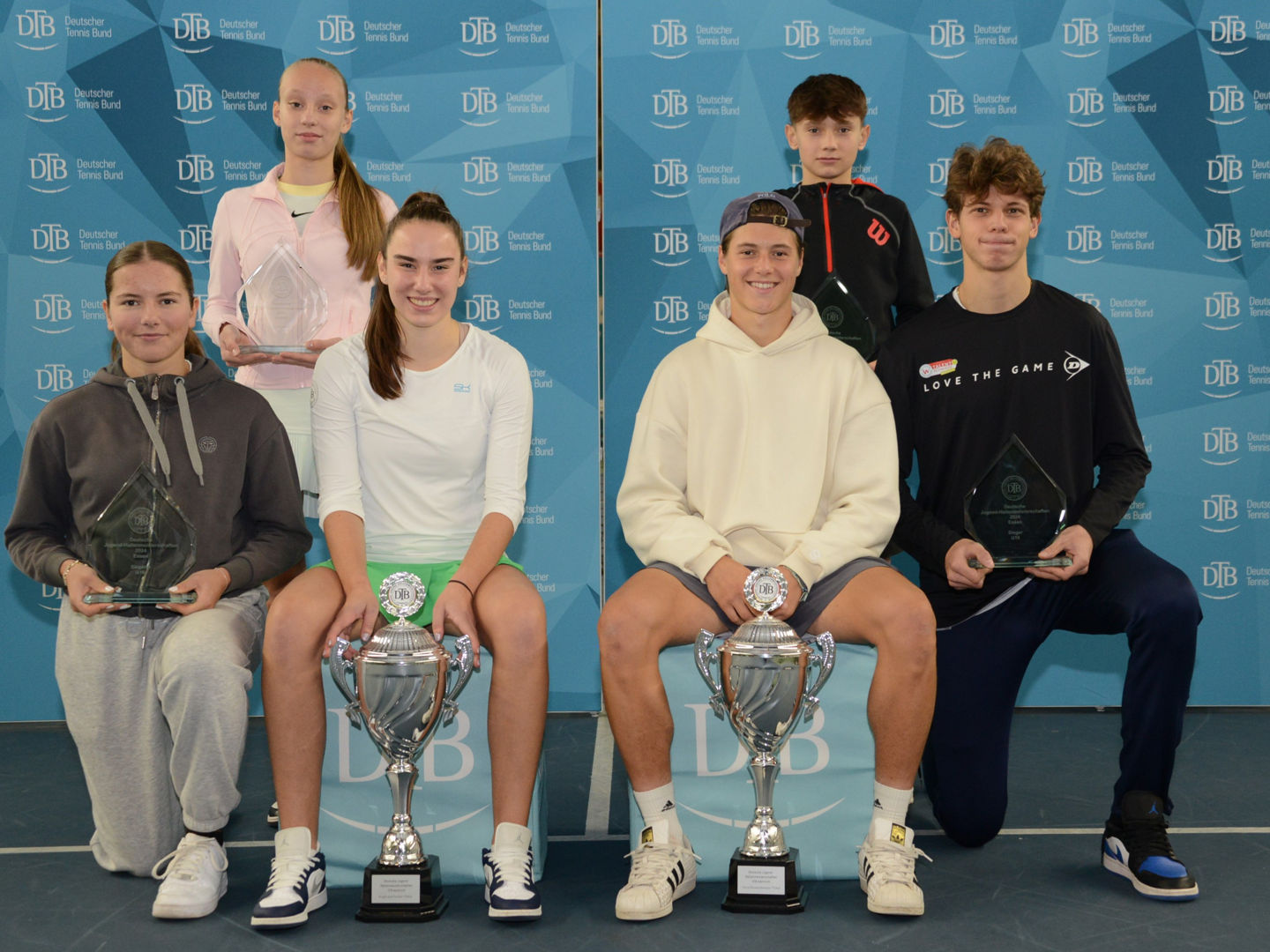 Die neuen Deutschen Hallen-Jugendmeister:innen
