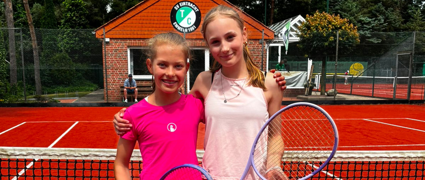 v.l.n.r Caroline, Janne