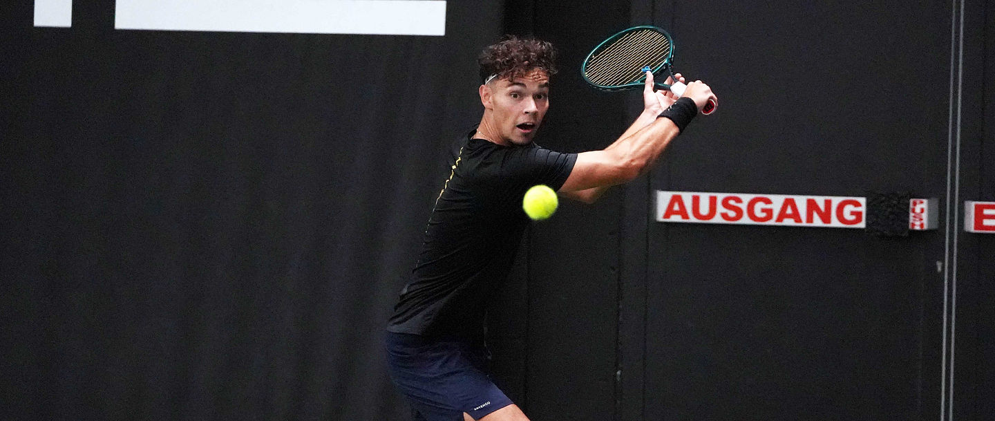 Alexander Skripaev gewann das einzige Einzel der Partie Unna gegen Stadtlohn/Ahaus