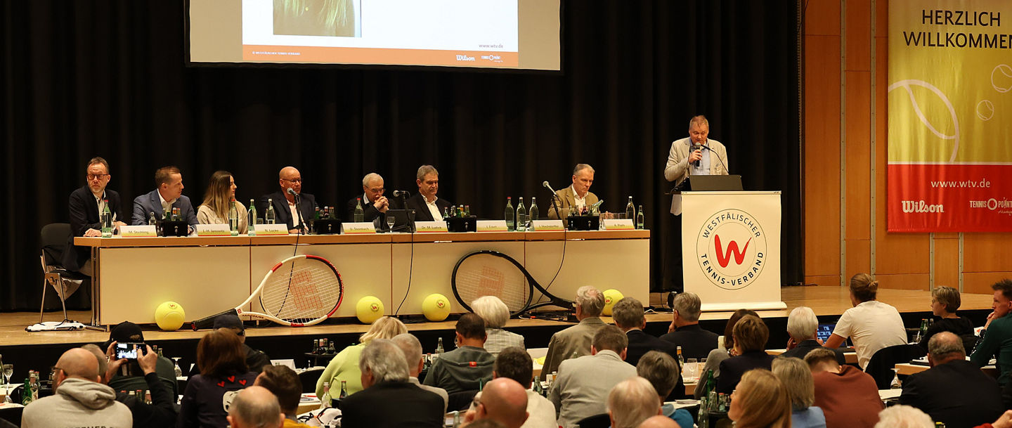 WTV-Verbandstag in der Stadthalle Kamen