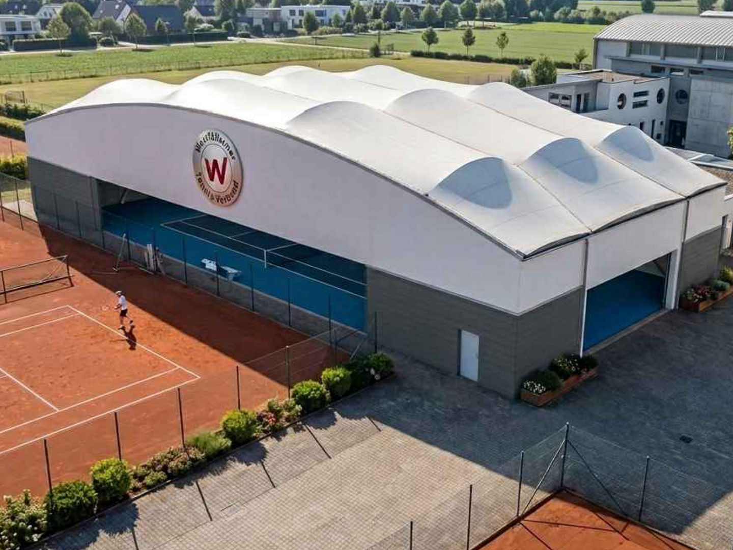 Bundes- und Landesstützpunkt Kamen wird für die Zukunft des Tennissports erweitert