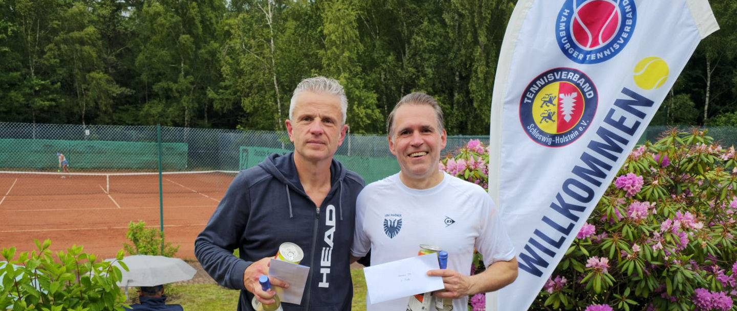 Sieger H50: Holger Wiedenhöft (r.)