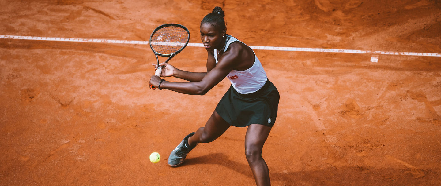 Noma Noha Akugue bei den Hamburg European Open 2023.