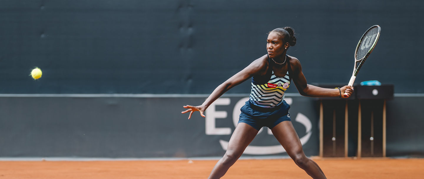 Noma Noha Akugue erreichte 2023 das Finale bei den Hamburg European Open.