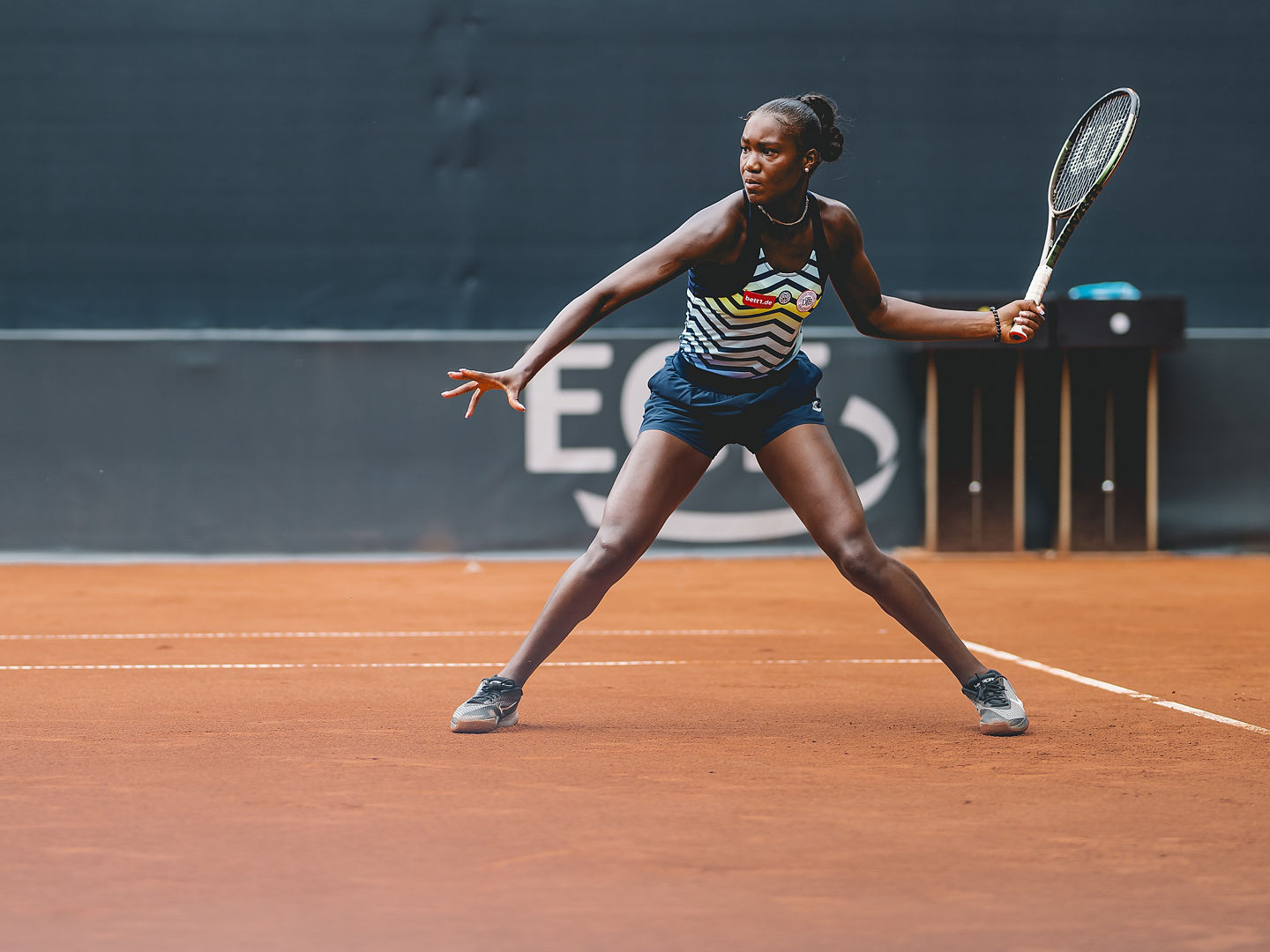 Noma Noha Akugue erreichte 2023 das Finale bei den Hamburg European Open.