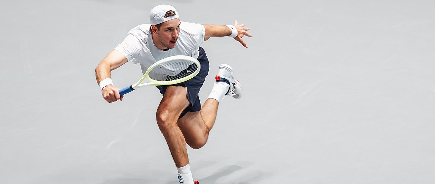 Jan-Lennard Struff im Davis Cup.