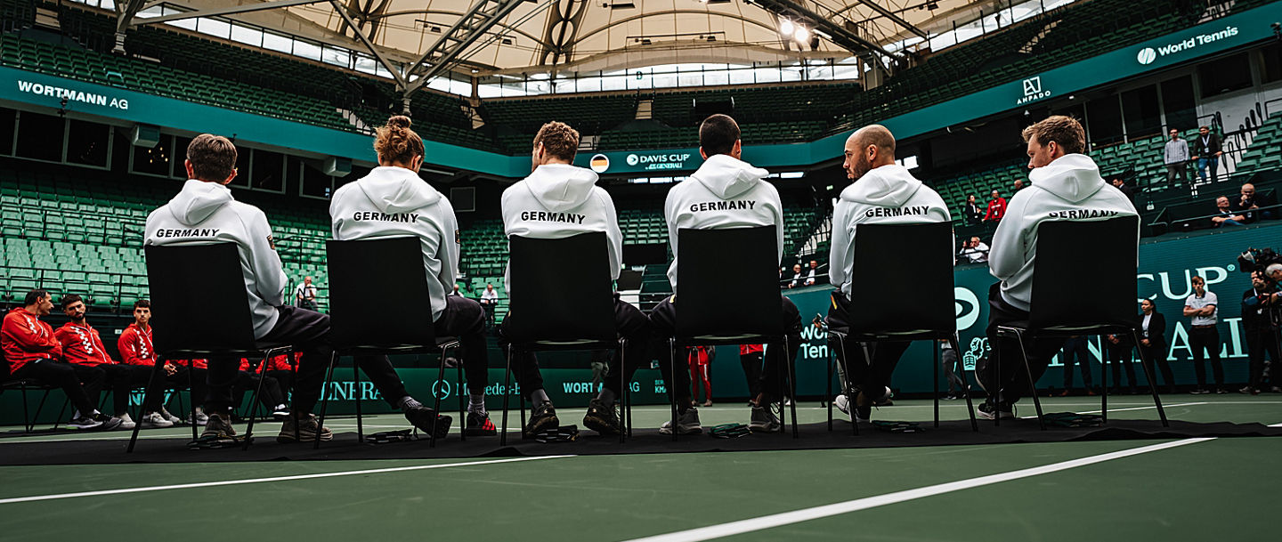 Team Germany Davis Cup 2026 beim Draw