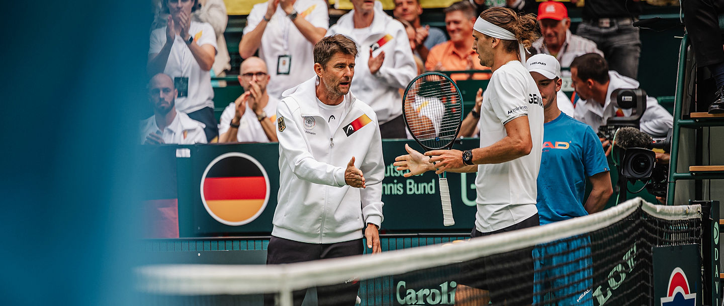 Kohlmann mit Zverev.