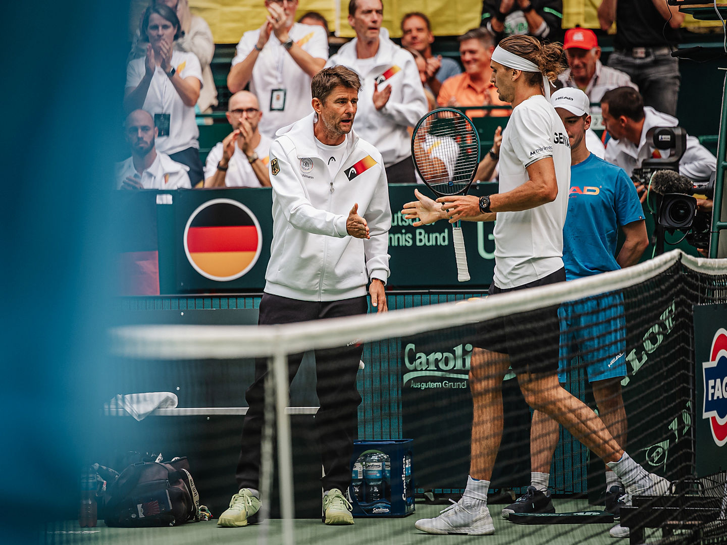 Kohlmann mit Zverev.