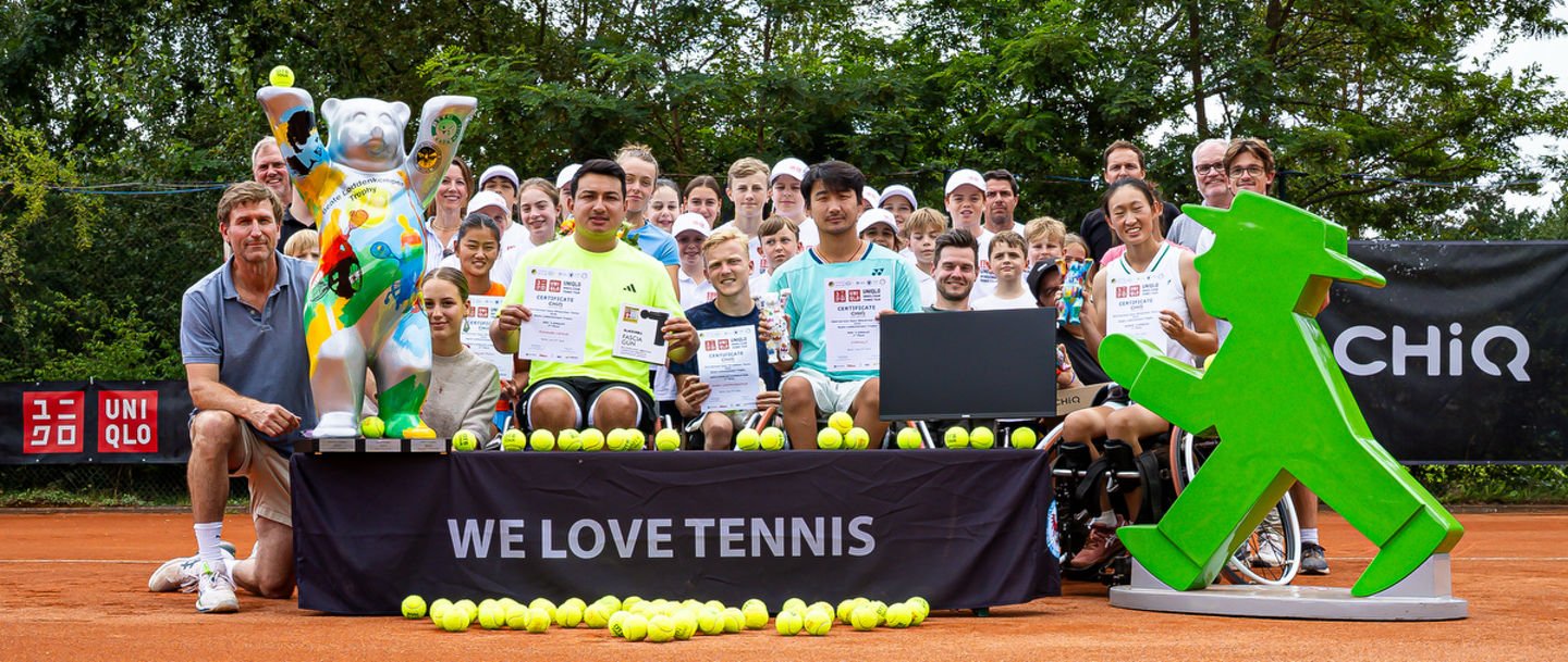 Siegerehrungen: Abschussfoto aller Finalisten, 35. German Open - Beate Loddenkemper Trophy 2025 - Finaltag, Berlin, SV Zehlendorfer Wespen, 27.07.2025, Foto: Claudio Gärtner
