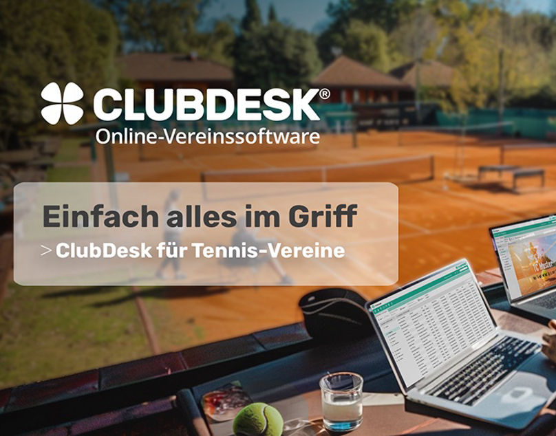 Clubdesk: Digitale Vereinsverwaltung für Tennisvereine