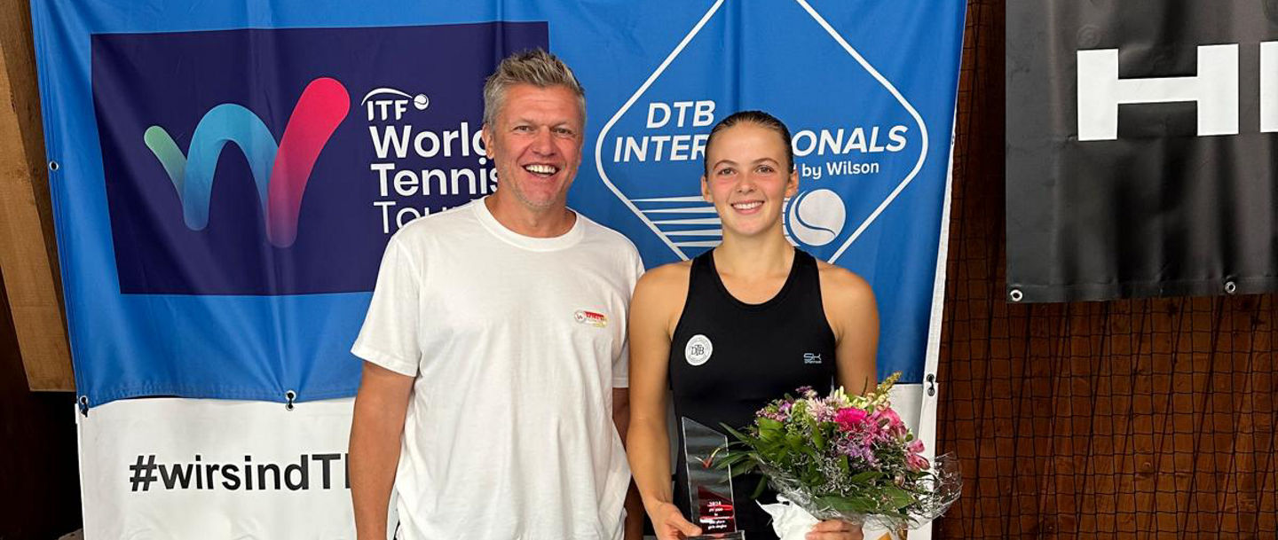 Michael Schmidtmann und Eva Bennemann nach dem Finale in Villingen-Schwenningen