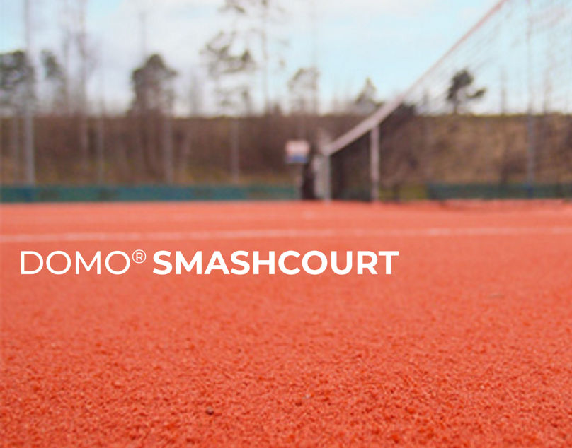 Domo Smashcourt Tennis Court Surface Closeup