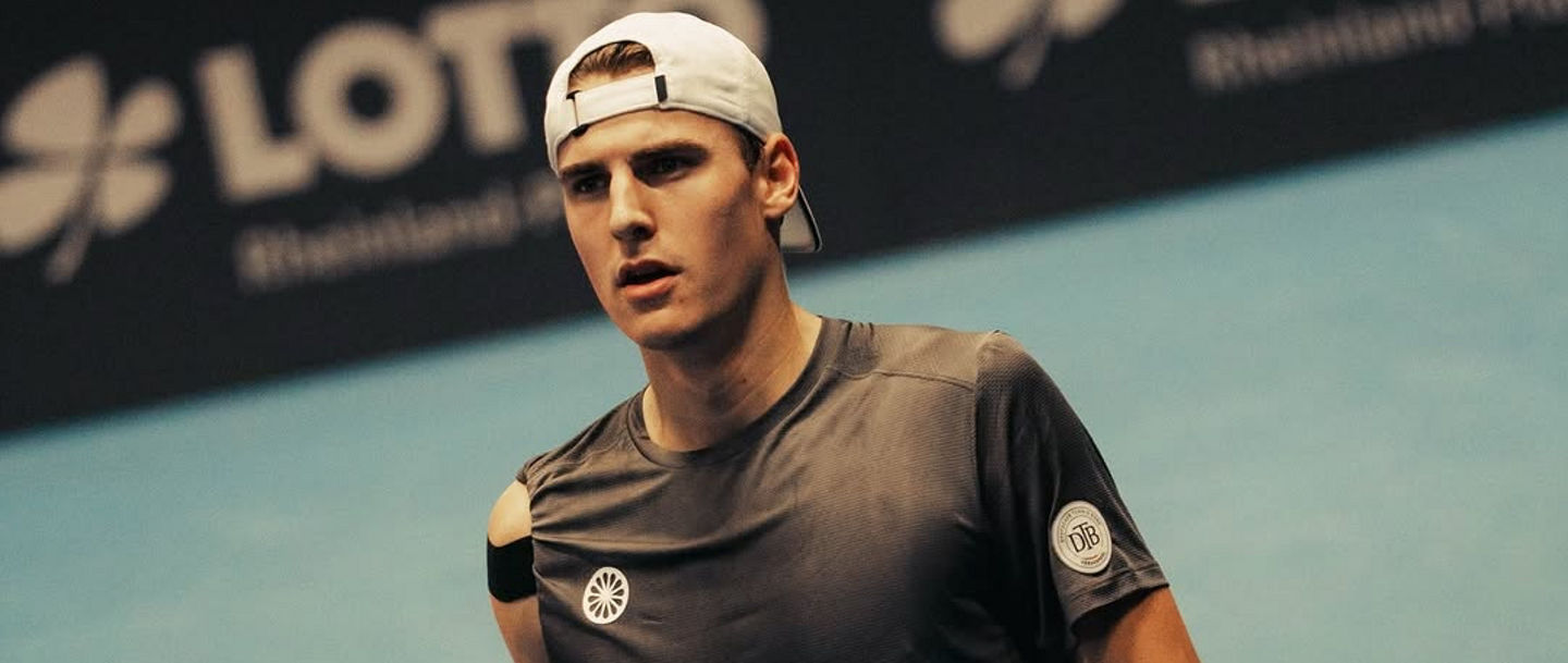 Erst im Finale von Koblenz gestoppt: Tom Gentzsch vom TC Bredeney.