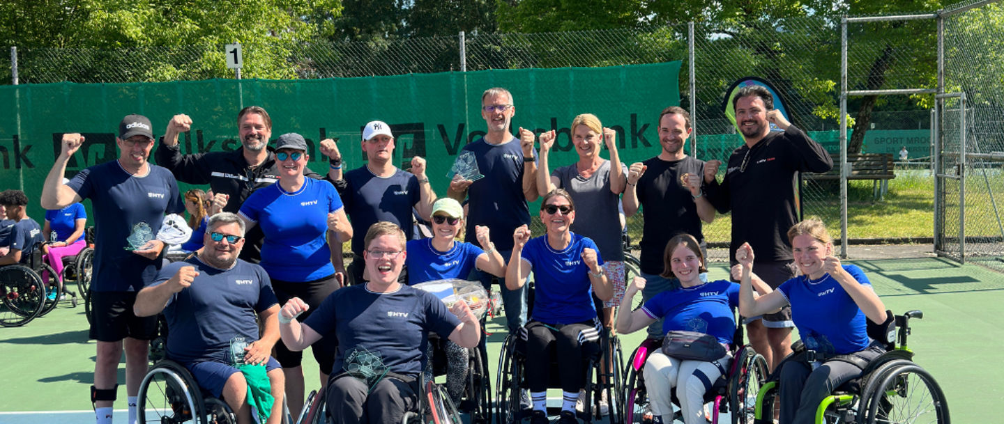 Team Hessen bei den Hessischen Rollstuhltennismeisterschaften 2024