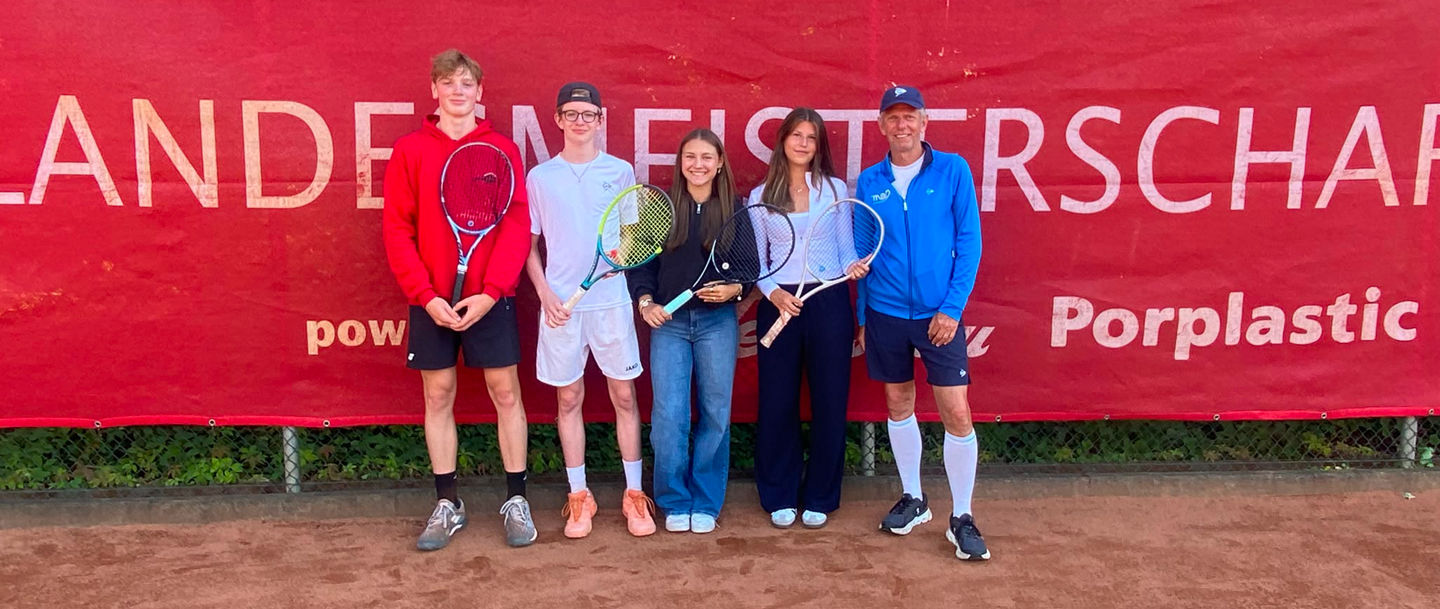 v.l.n.r. Justus Strotmann, Jonne Epping, Rita Sandrozd, Sophie Faulhaber, Arne Plagemann