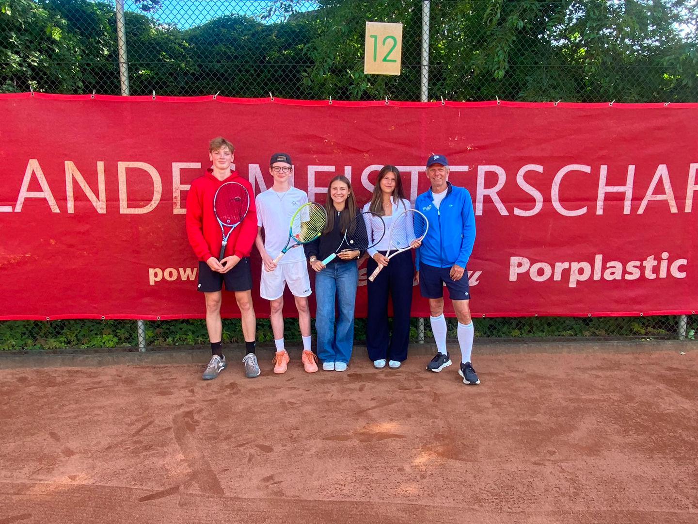 v.l.n.r. Justus Strotmann, Jonne Epping, Rita Sandrozd, Sophie Faulhaber, Arne Plagemann