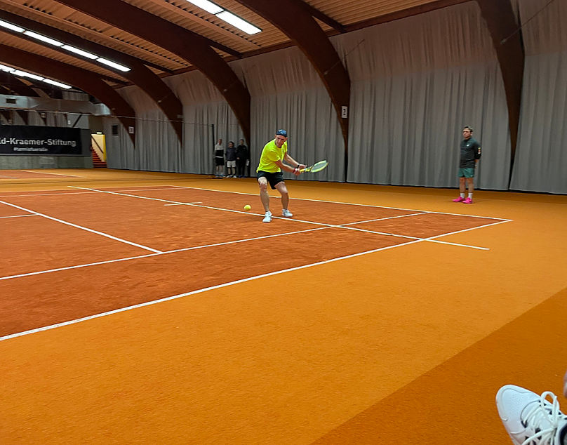 Blindentennisspieler