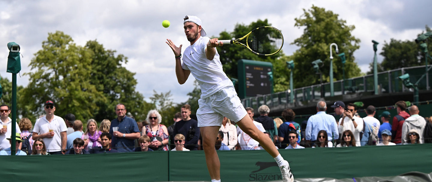 2022 Wimbledon Maximilian Marterer. Fotograf Paul Zimmer