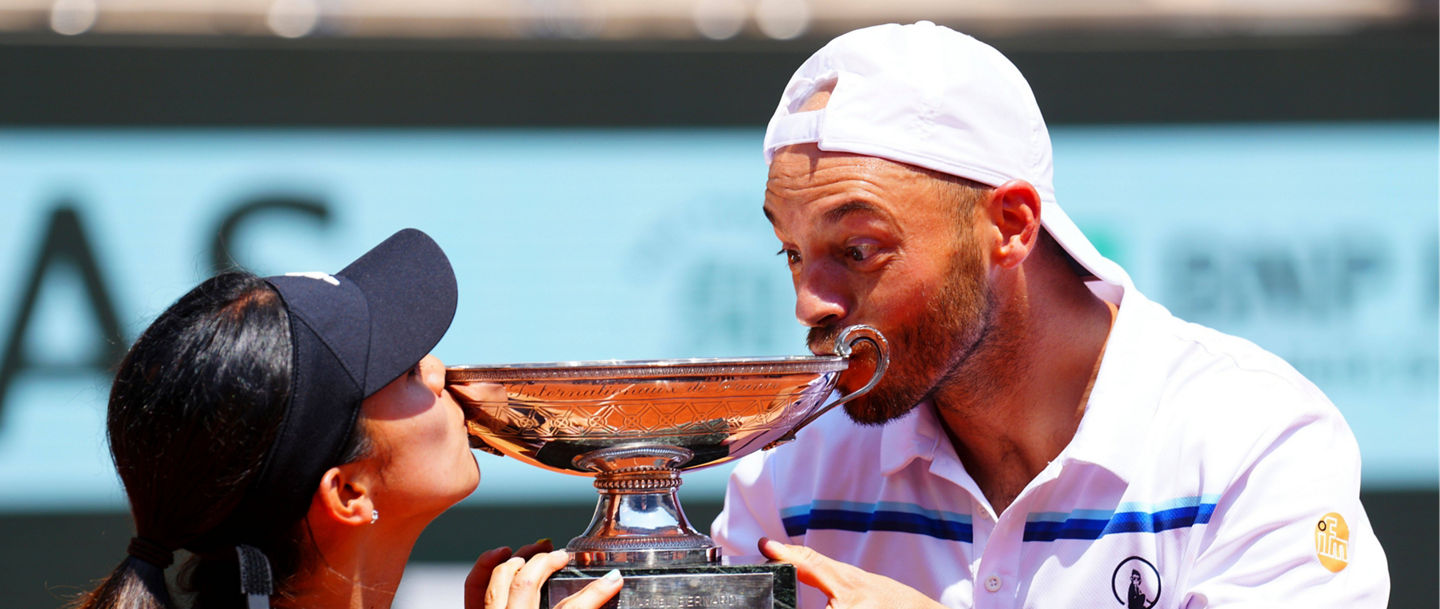 Miyu Kato und Tim Pütz gewinnen den Mixed French Open Titel