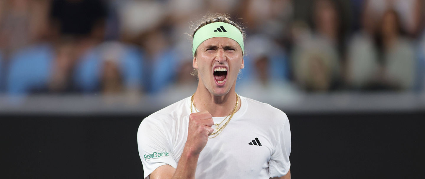 Alexander Zverev ballt zum Jubeln die Faust