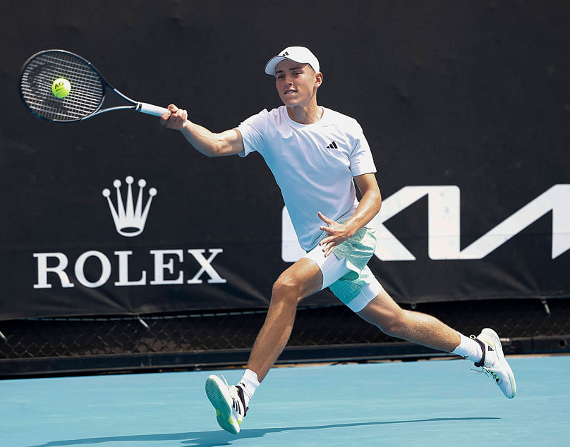 Justin Engel GER, Australian Open 2024, Melbourne Park, Melbourne, Victoria, Australia. *** Justin Engel GER , Australian Open 2024, Melbourne Park, Melbourne, Victoria, Australia Copyright: xJuergenxHasenkopfx