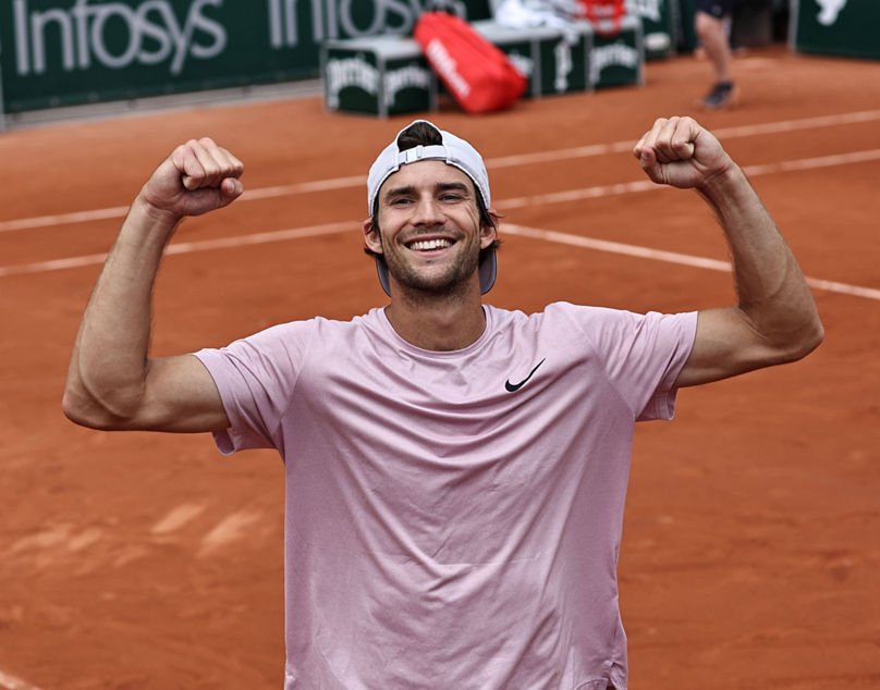 Henri Squire spielt in Paris sein erstes Grand-Slam-Turnier