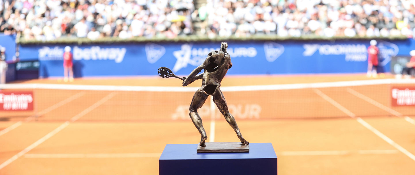 Das Tennisstadion am Hamburger Rothenbaum wird im Mai zur Bühne der Stars