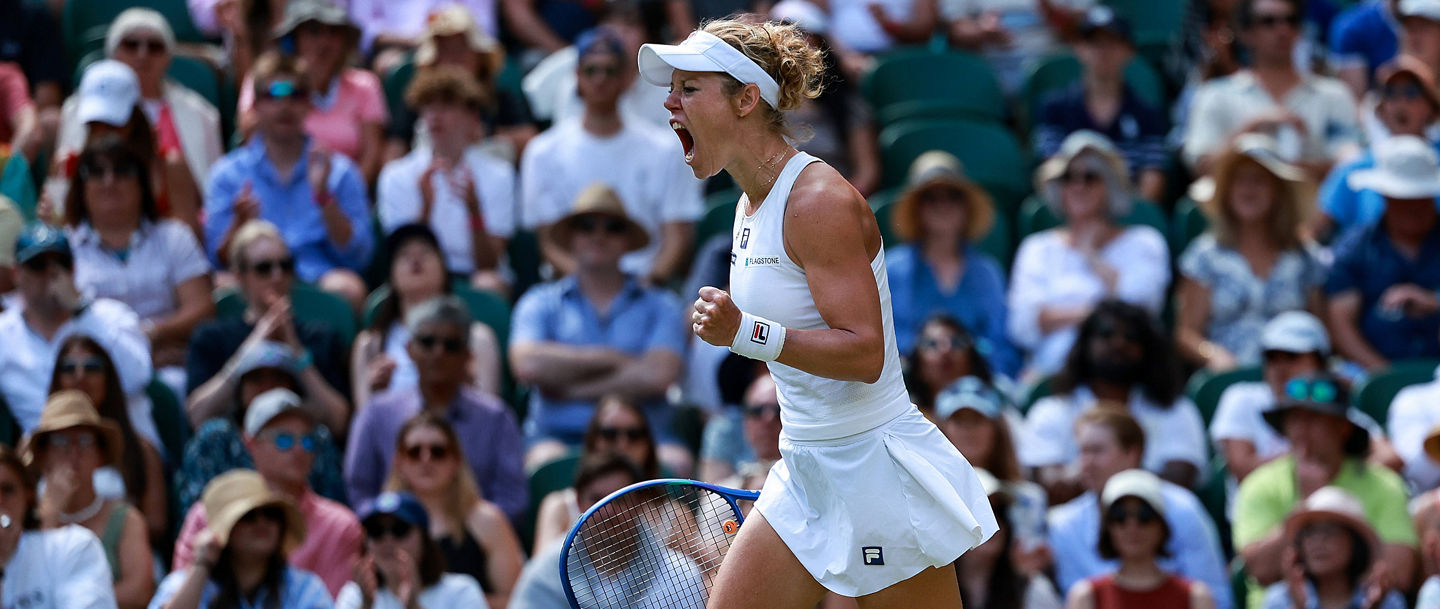 Laura Siegemund GER macht die Faust und jubelt,Jubel, Freude,Emotion, Damen Einzel, Ladies Singles *** Laura Siegemund GER makes a fist and cheers,Cheers,Joy,Emotion, Ladies Singles, Ladies Singles Copyright: xJuergenxHasenkopfx