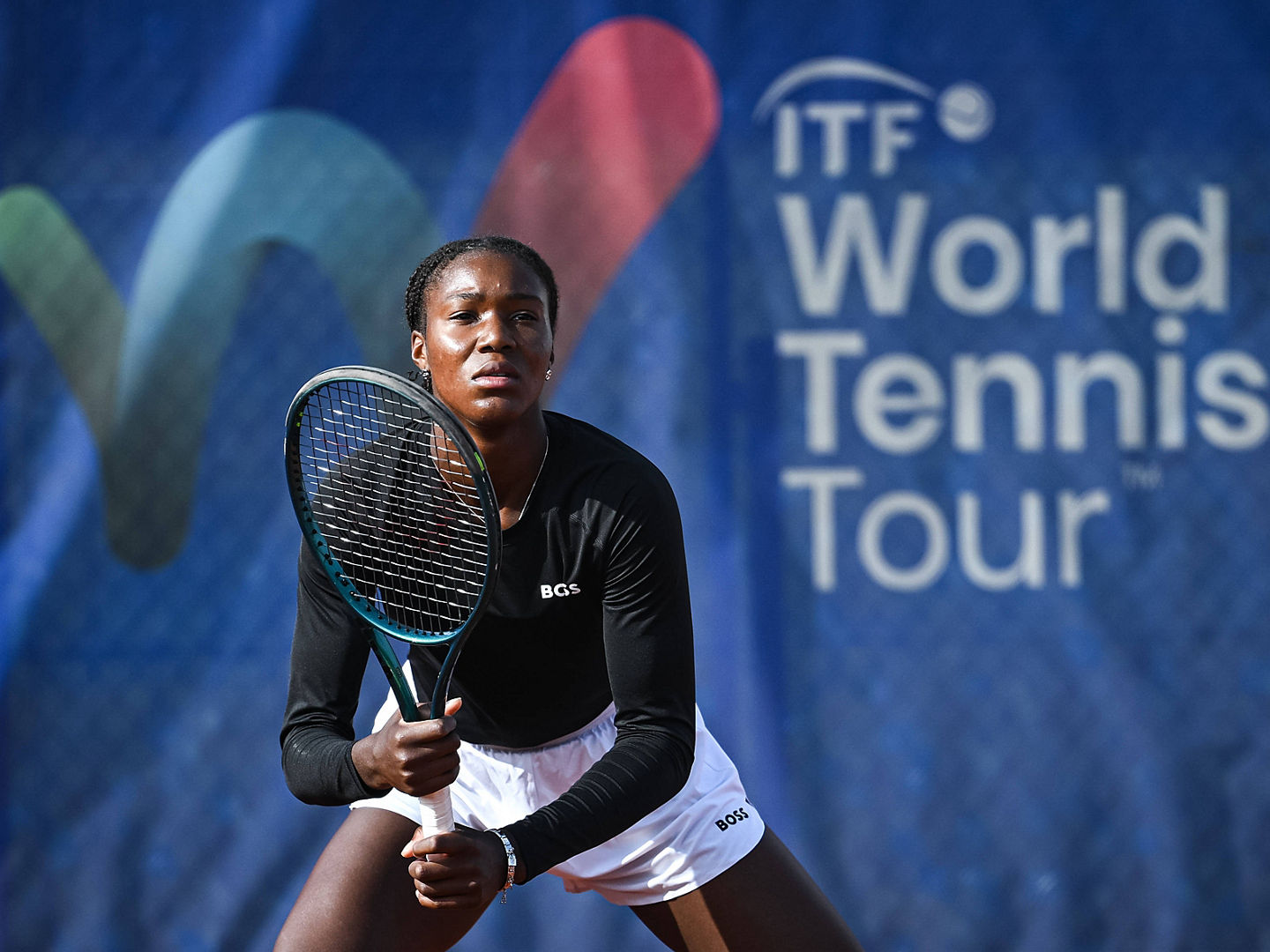 Tennis ITF Tour Ladies Open Hechingen 2025 30.07.2025 1. Runde Noma Noha Akugue GER *** Tennis ITF Tour Ladies Open Hechingen 2025 30 07 2025 1 Round Noma Noha Akugue GER
